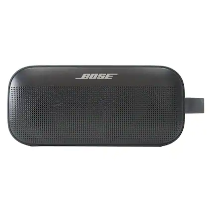 Front. Bose - Bose SoundLink Flex Se Wireless Portable Bluetooth Waterproof Speaker (Black) - Black.