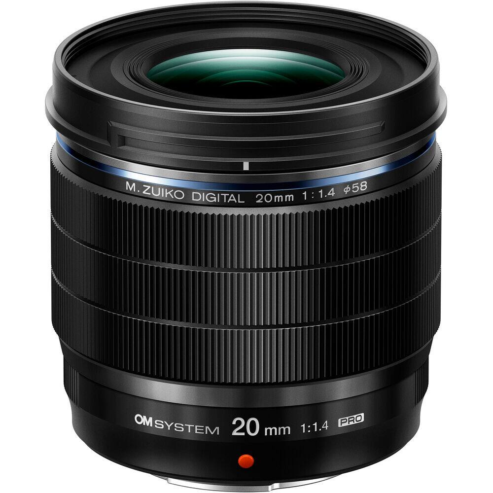 M. ZUIKO DIGITAL 20mm 1:1.4 Ø58  
OM SYSTEM 20mm 1:1.4 PRO