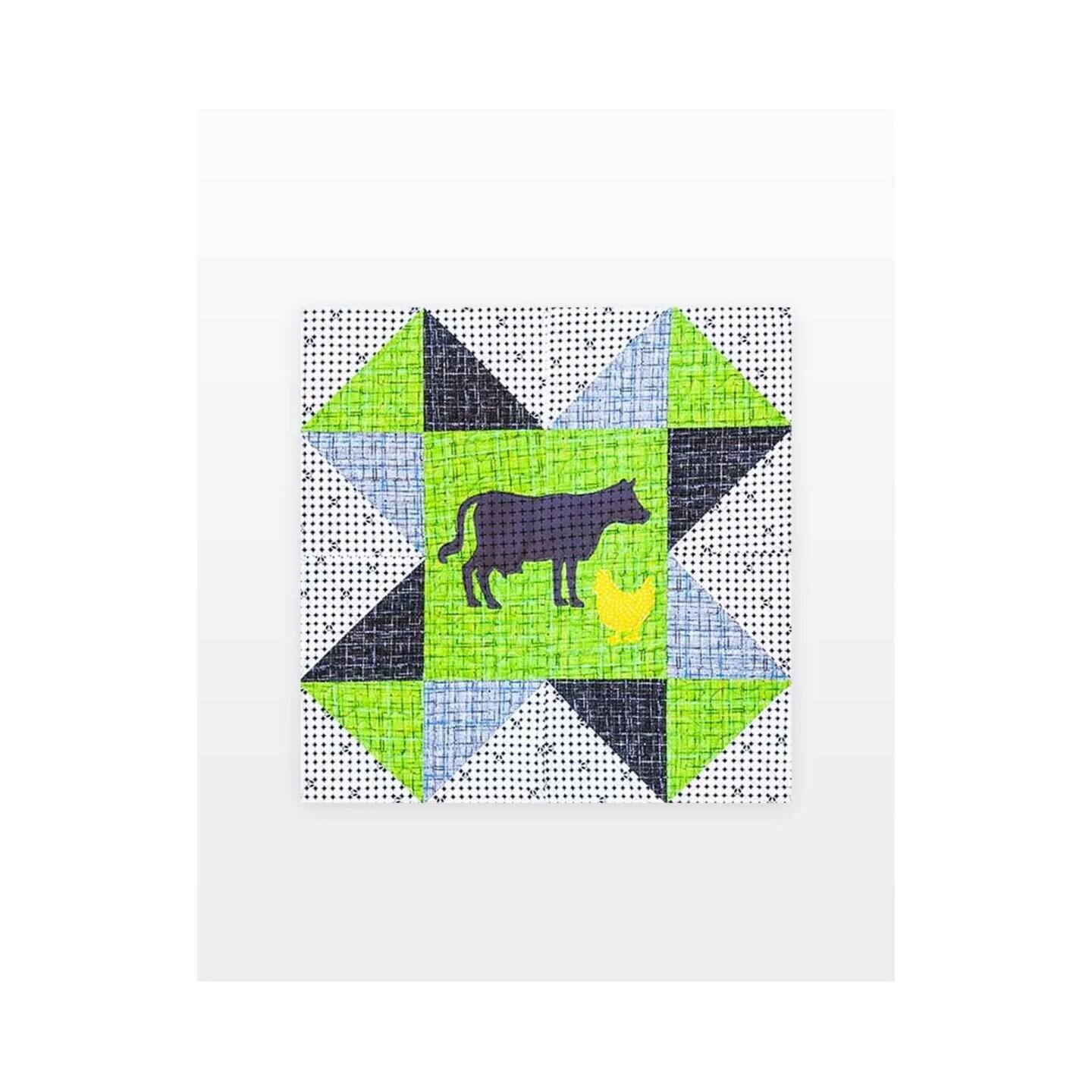 Alt View 1. AccuQuilt - GO! Farm Animals Medley Die - Multicolor.