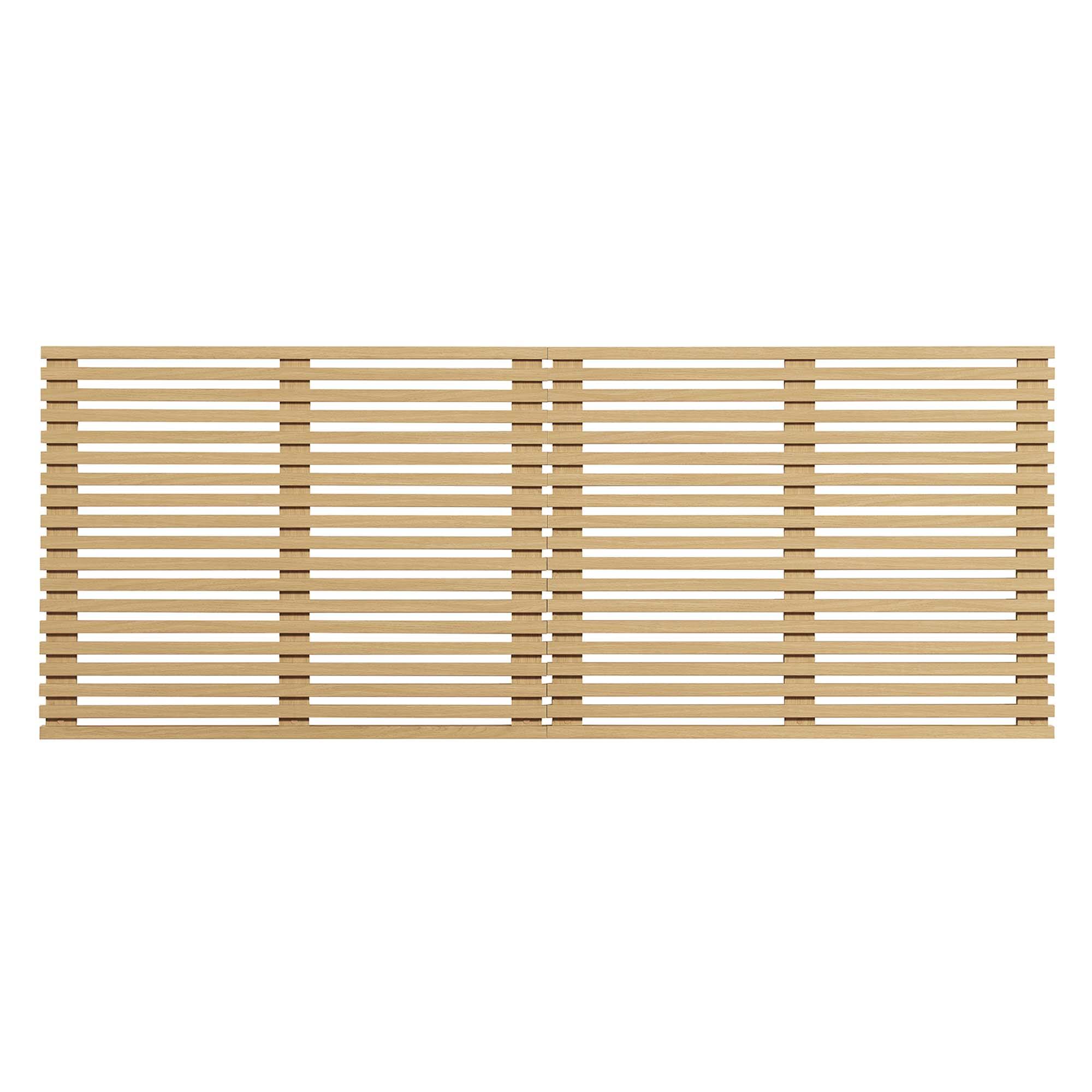 Back. Modway - Render Wall Mount King Headboard by Modway - Brown.