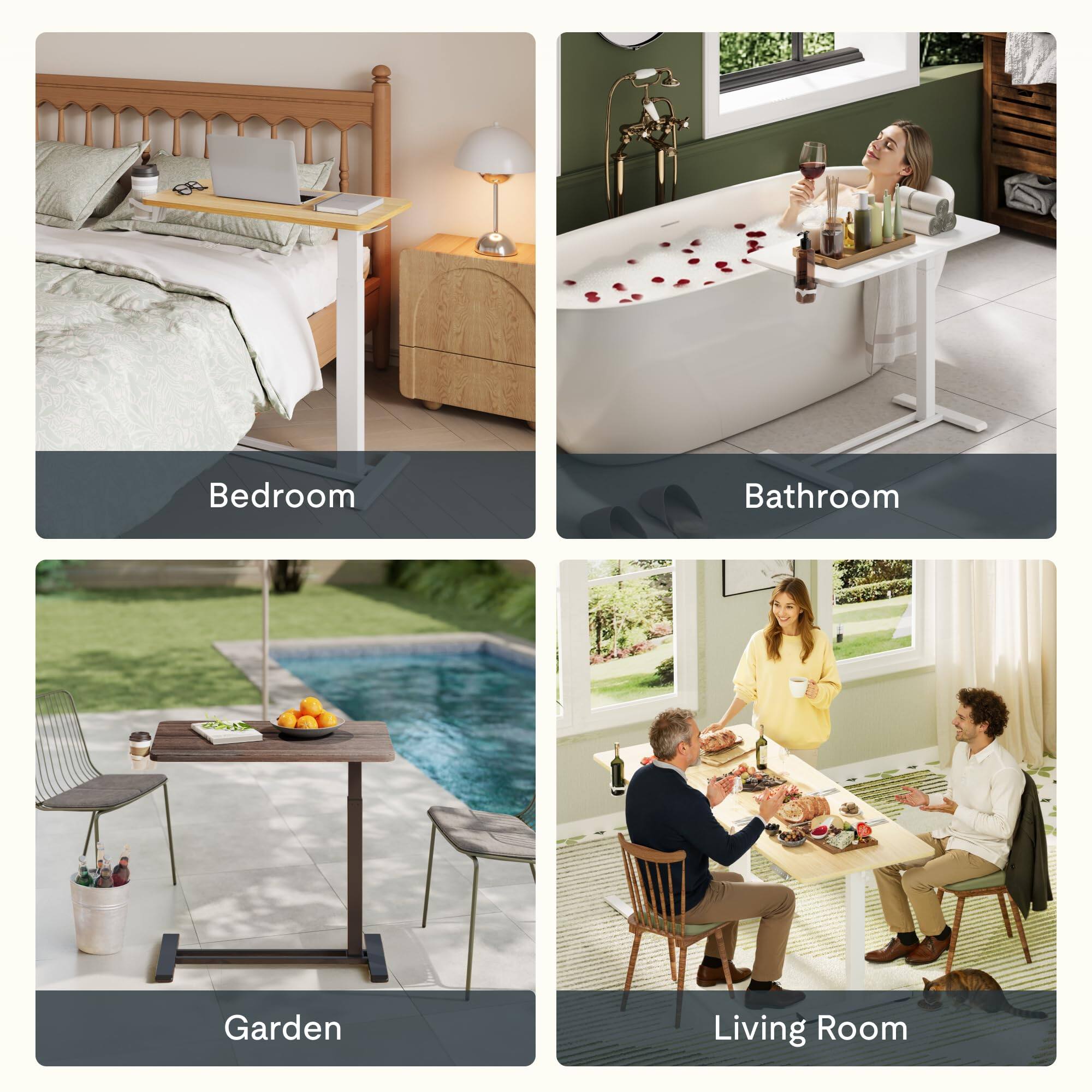 - Bedroom
- Bathroom
- Garden
- Living Room