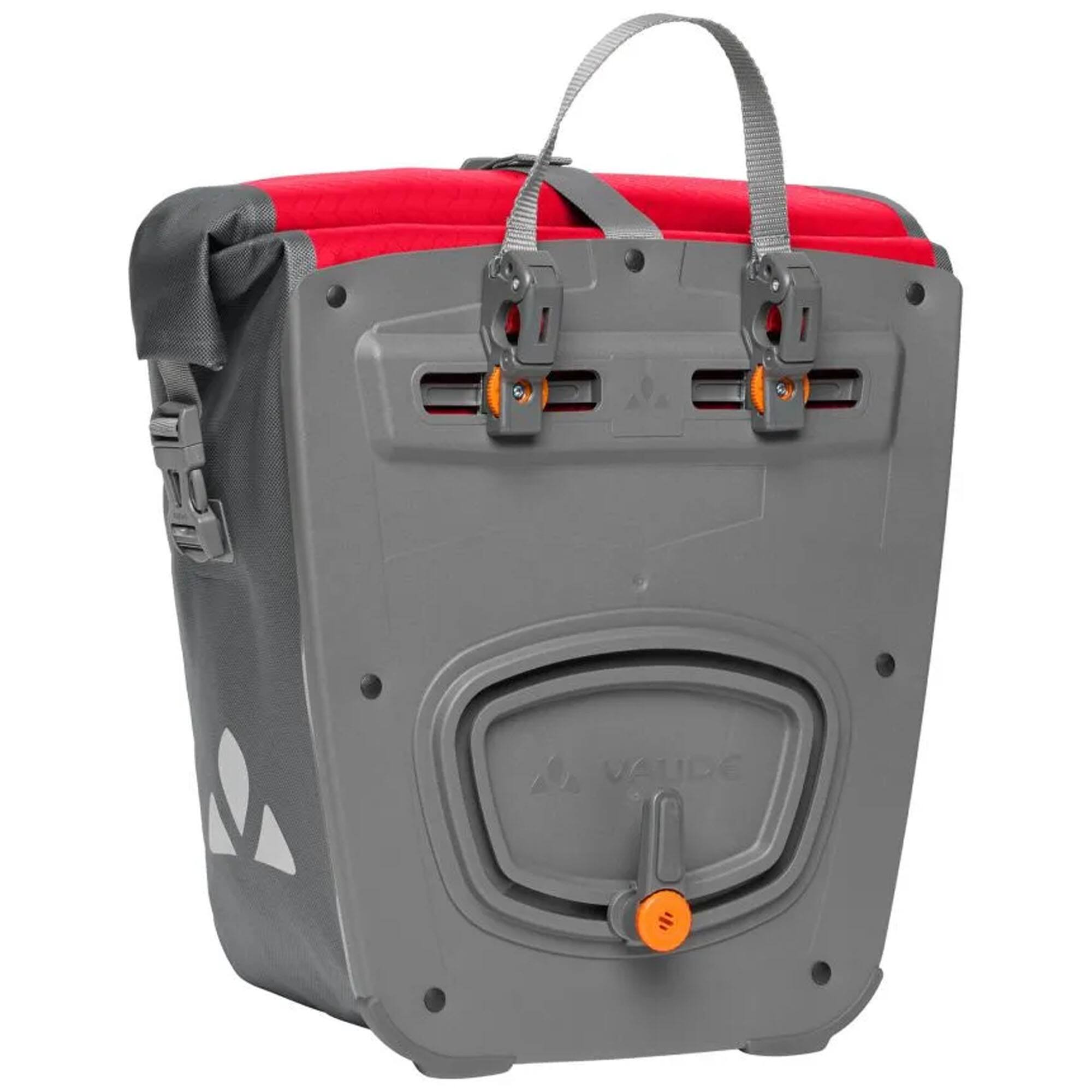 Alt View 1. VAUDE - Vaude Aqua Front Waterproof Bike Bags - Red - Red.