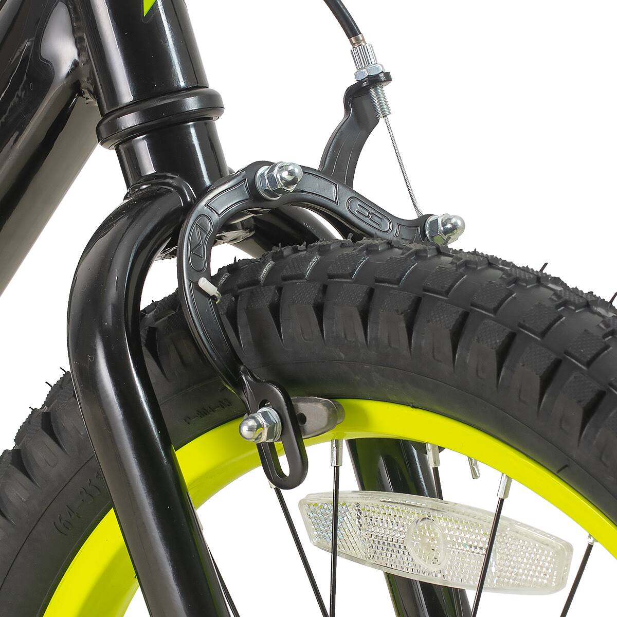 Alt View 4. JOYSTAR - JOYSTAR NEO 20 Inch Kids Bike for Boys & Girls Ages 7-13, Kids Mountain Bicycle with Training Wheels & Handbrake, Black - Purple.