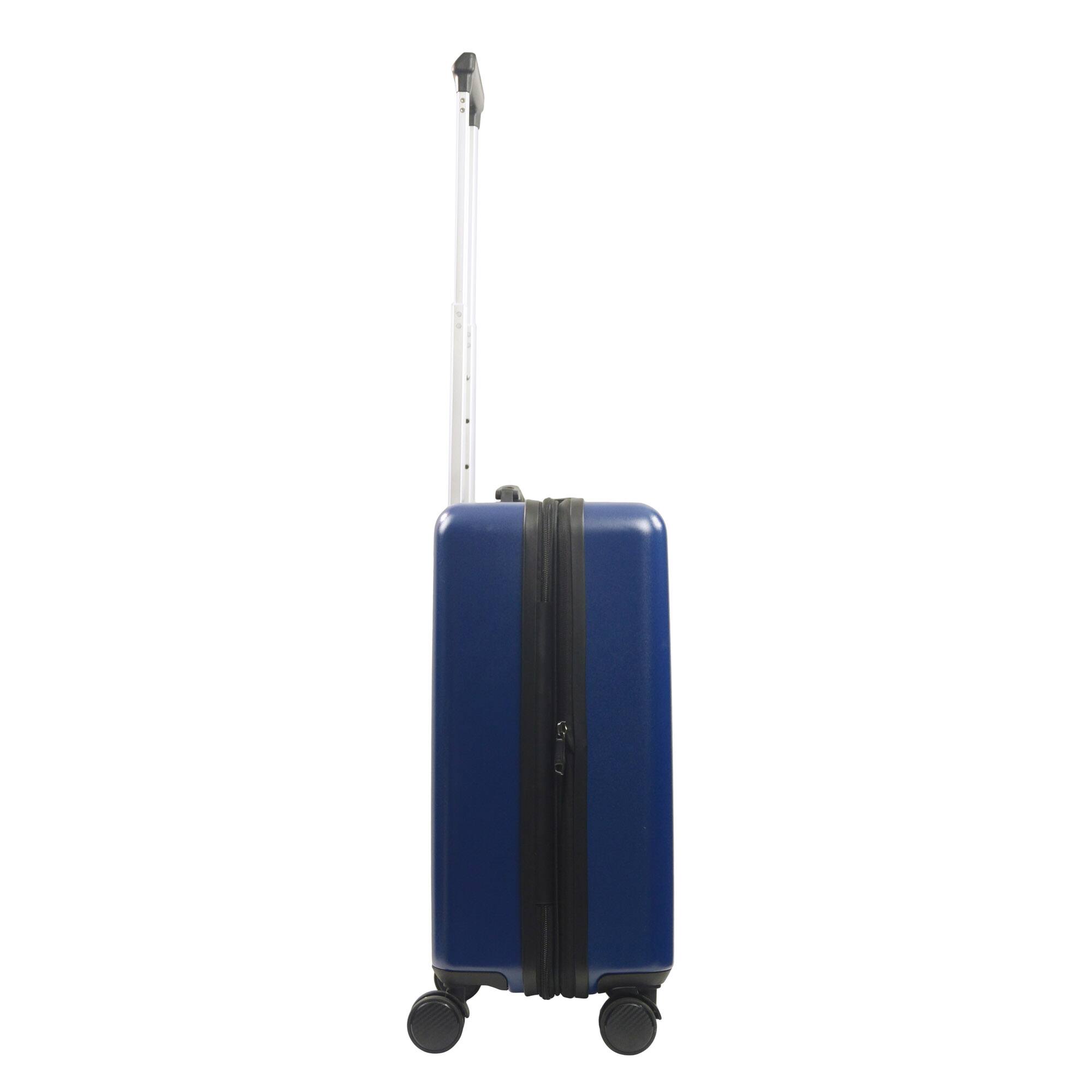 Left. Ful - Modelo 22.5" Carry-On Luggage - BLUE.