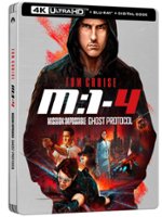 Mission: Impossible - Ghost Protocol [SteelBook] [Digital Copy] [4K Ultra HD Blu-ray/Blu-ray] [2011] - Front_Zoom