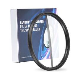 Unique Bargains - 67mm Split Diopter Filter, Half Blur Effects Foreground Blur Lens with Cleaning Cloth for DSLR
