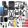 Bundle - GoPro - MAX 360 Waterproof Action Camera --With 50 Piece Accessory Kit - Black