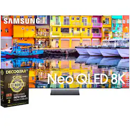 Samsung - 65" Neo QLED 8K Smart TV (2024) + 12 Month Protection Pack