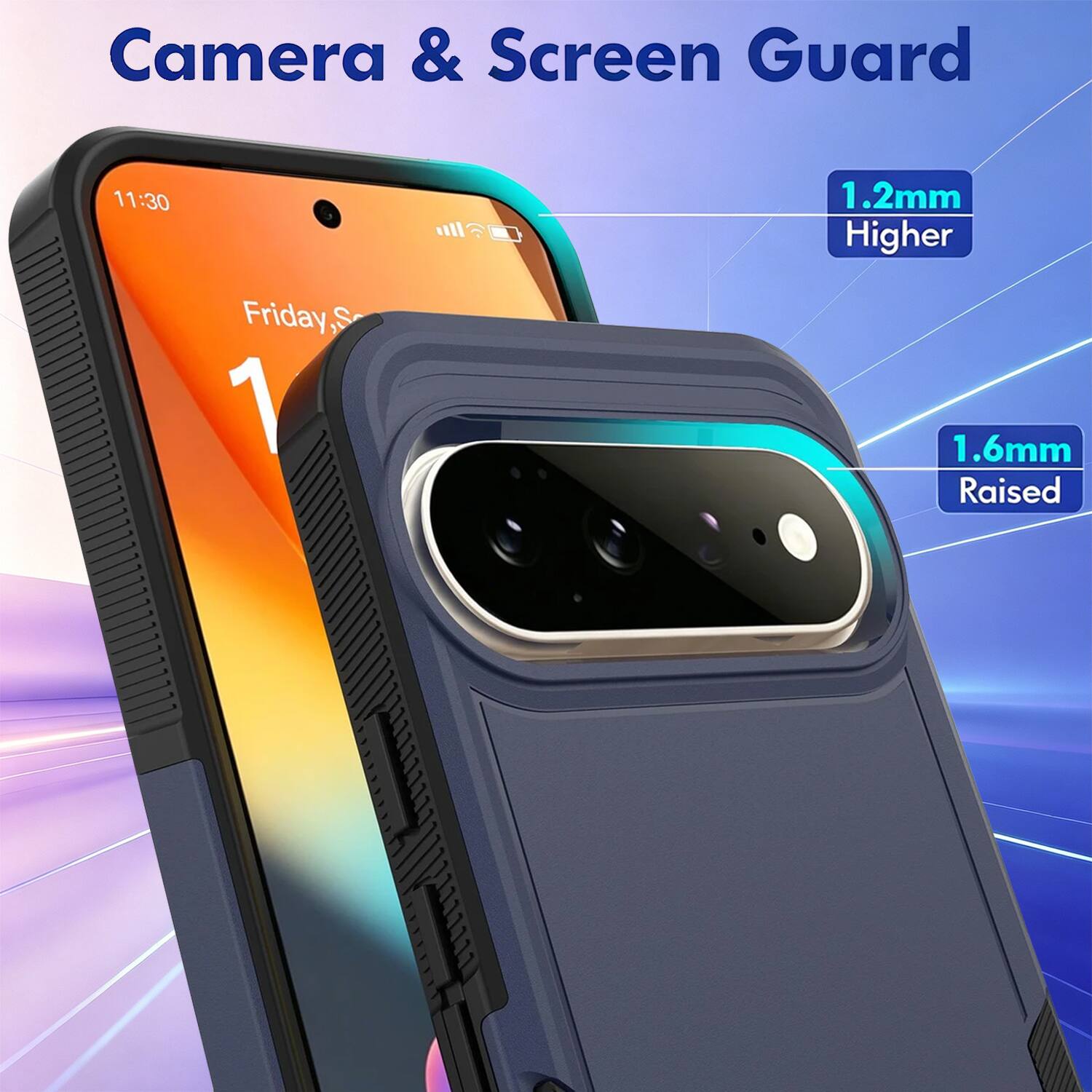 Camera & Screen Guard

11:30

1.2mm Higher

Friday 1

1.6mm Raised