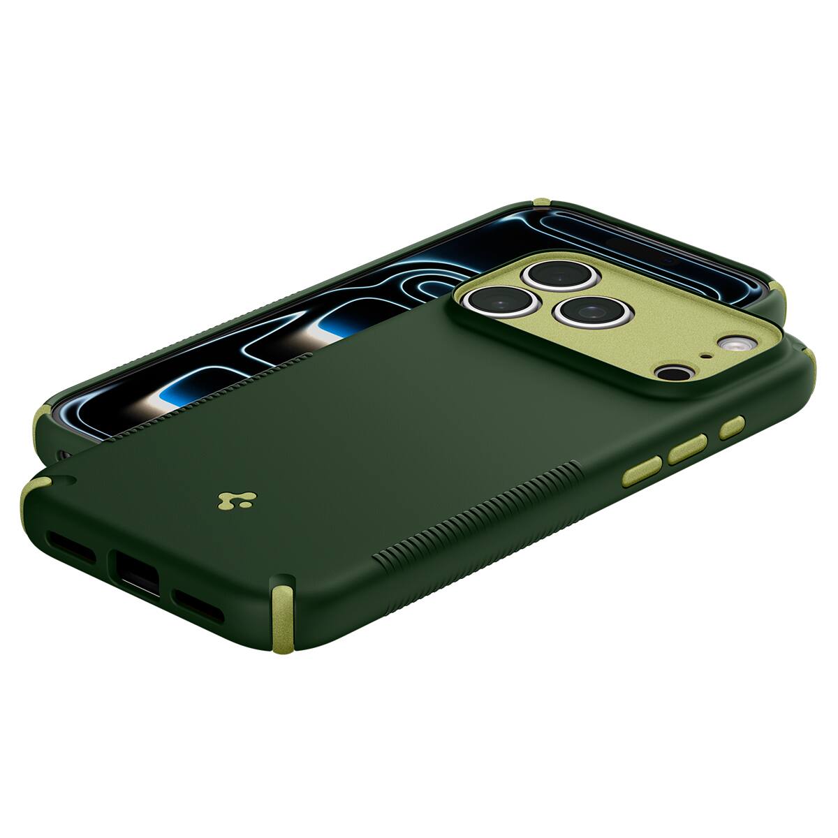 Angle. Spigen - Nano Pop Mag Fit - Avo Green.