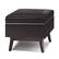 Alt View Zoom 16. Simpli Home - Owen Small Rectangular Storage Ottoman - Tanners Brown.