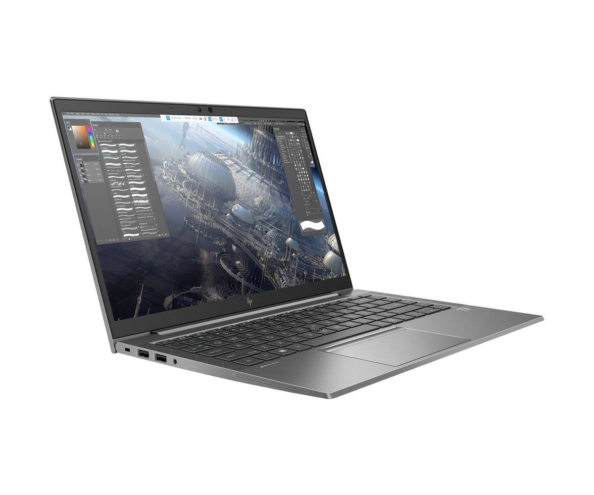 Alt View 1. HP - HP ZBook Firefly 14 G7 Core i5-10210U 1.6GHz, 8GB, 256GB NVMe SSD, 14" FHD, Windows 11 Pro 64-bit - Dark Gray.