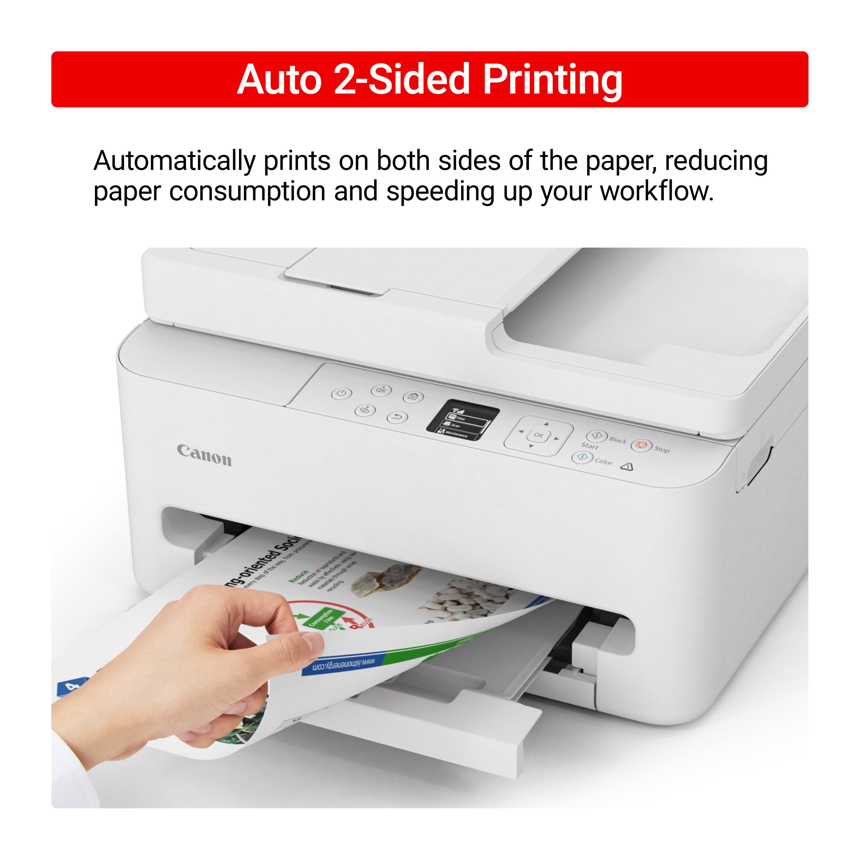 Auto 2-Sided Printing

Automatically prints on both sides of the paper, reducing paper consumption and speeding up your workflow.