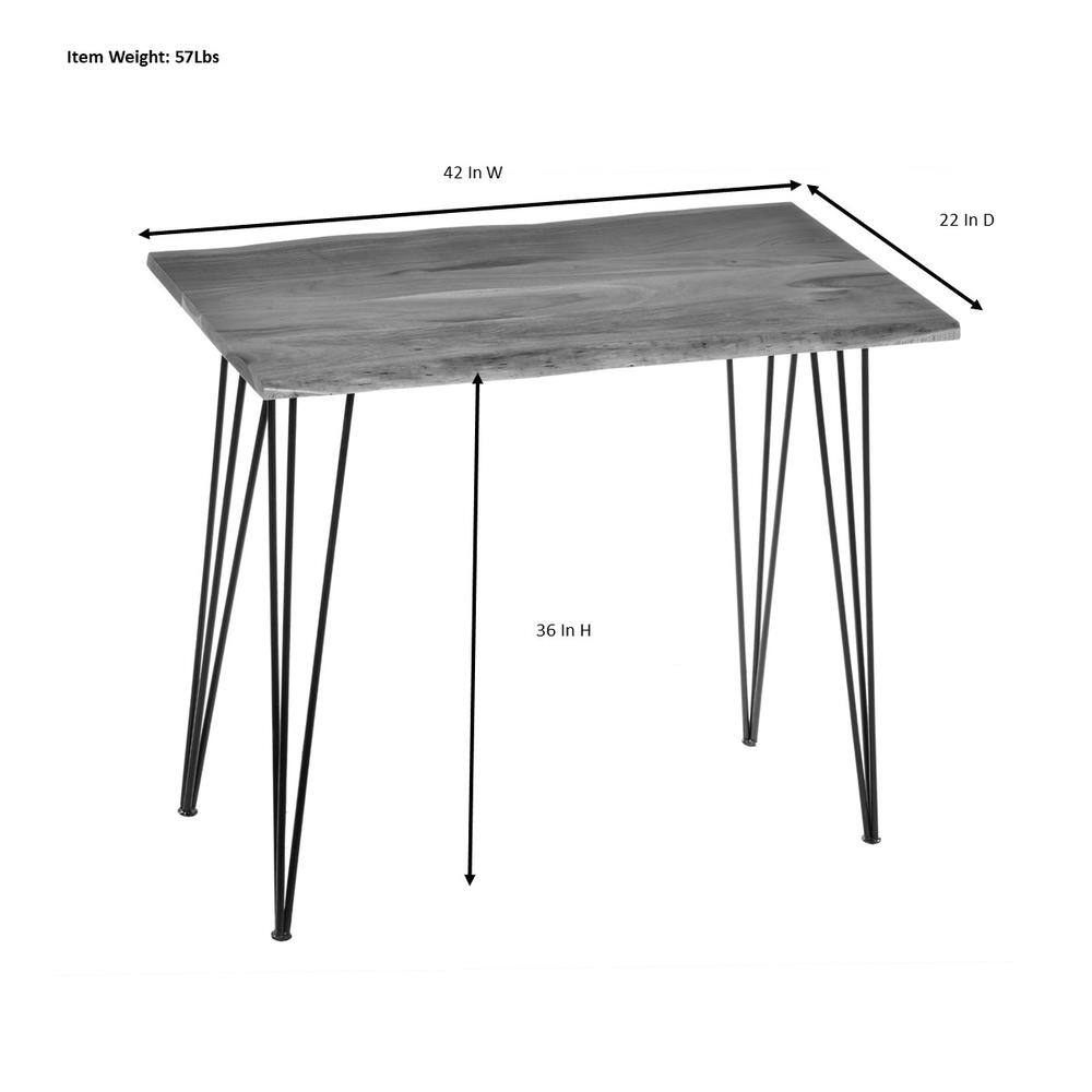 Item Weight: 57Lbs  
42 In W  
22 In D  
36 In H