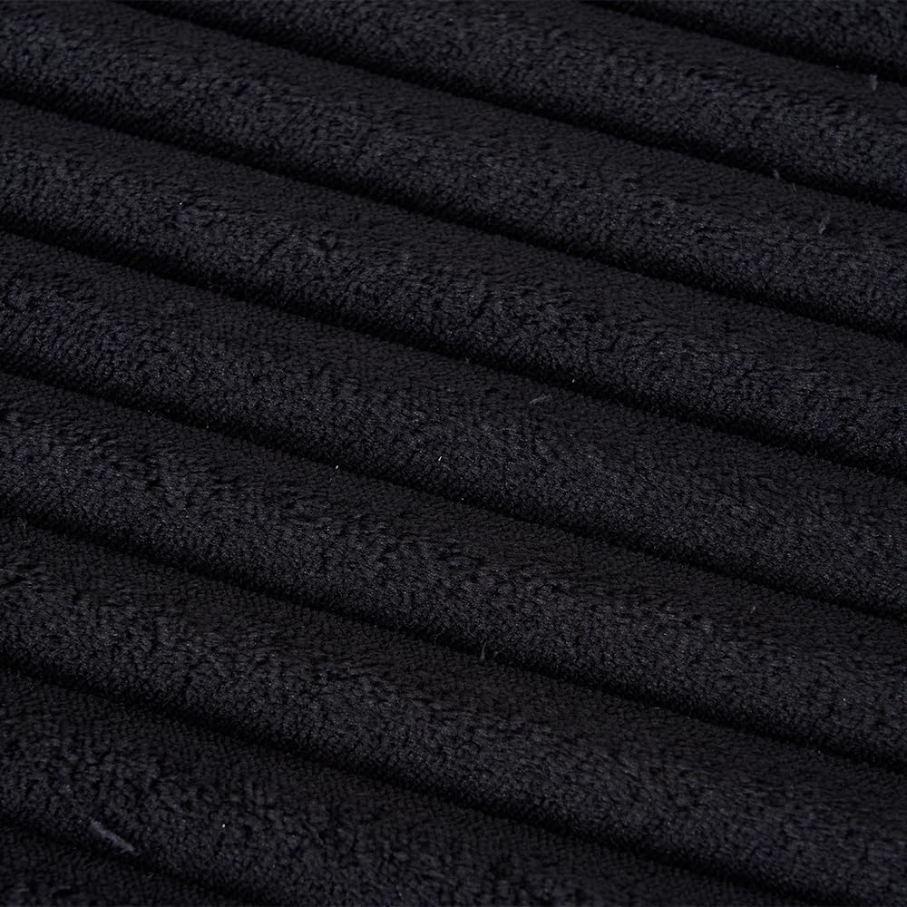 Alt View 5. Trinkets Crazed - Oversized Chaise Lounge Chair Indoor, Modern Functional Sofa Bed, Reading Chair for Living Room - black.