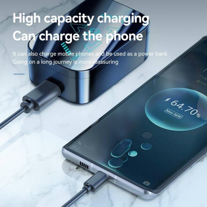 High capacity charging  
Can charge the phone  

It can also charge mobile phones and be used as a power bank  
Going on a long journey is more reassuring  

64.70%  
Max 66W