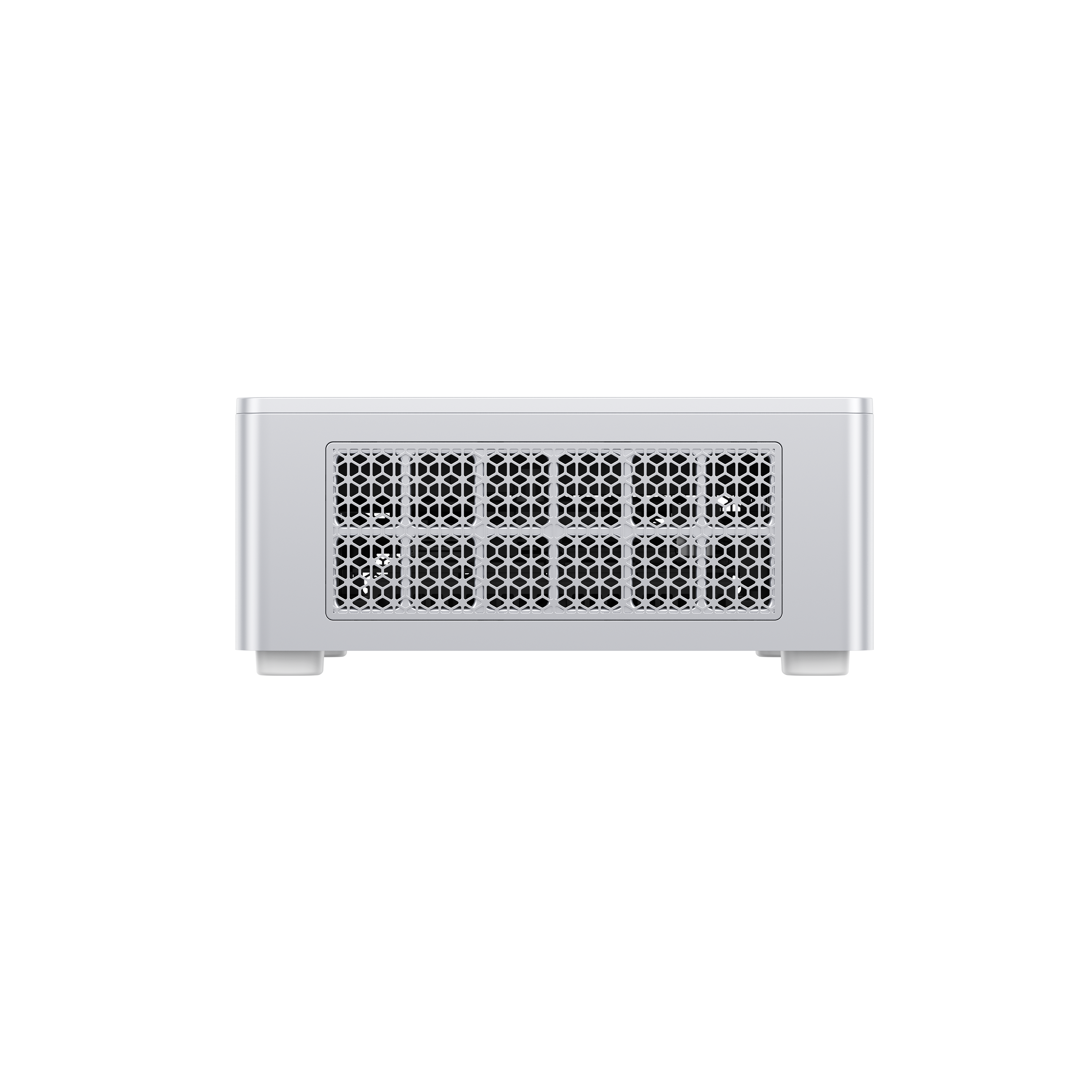 Left. Minisforum - MINISFORUM - X1 Lite-255 Mini PC, Barebone, AMD Ryzen 7 255(8C/16T, up to 4,9 GHz).