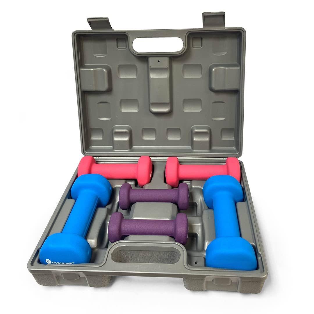 Front. ThinkLink Electronic - Dumbbell Set With Hard Plastic Case Includes s And A Travel Carry Storage p Set Includes s 2 X 1 LB _ 2 X 2 - MULTI.