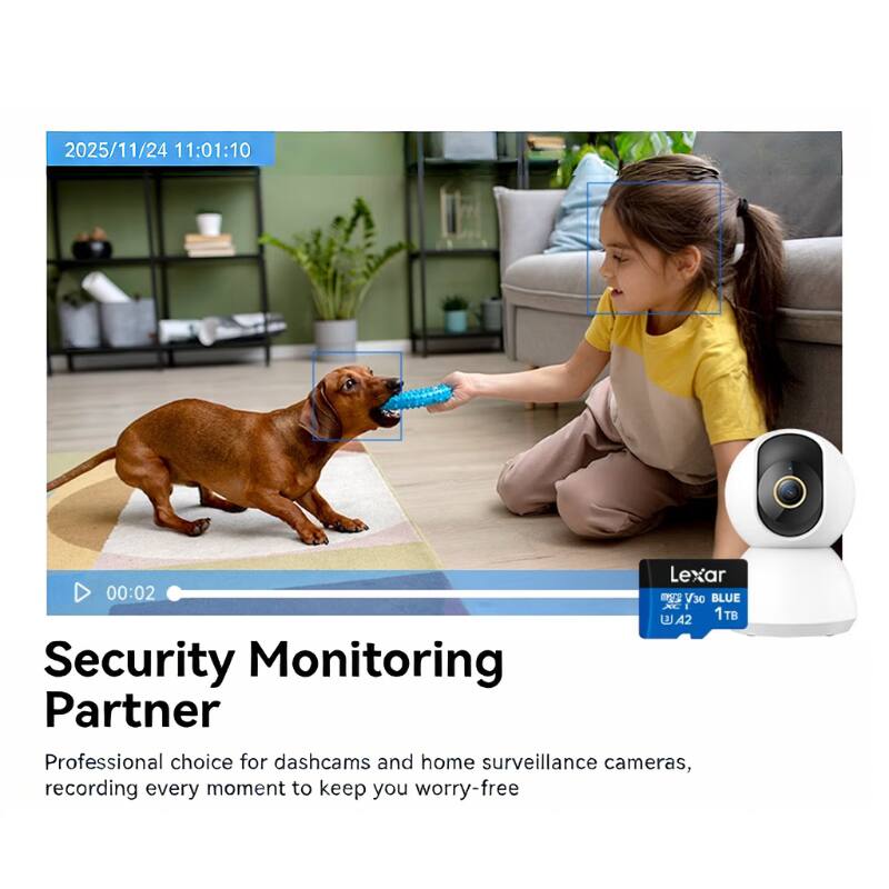 2025/11/24 11:01:10 Lexar 00:02 mE V30 BLUE XC E A2 1TB

Security Monitoring Partner

Professional choice for dashcams and home surveillance cameras, recording every moment to keep you worry-free