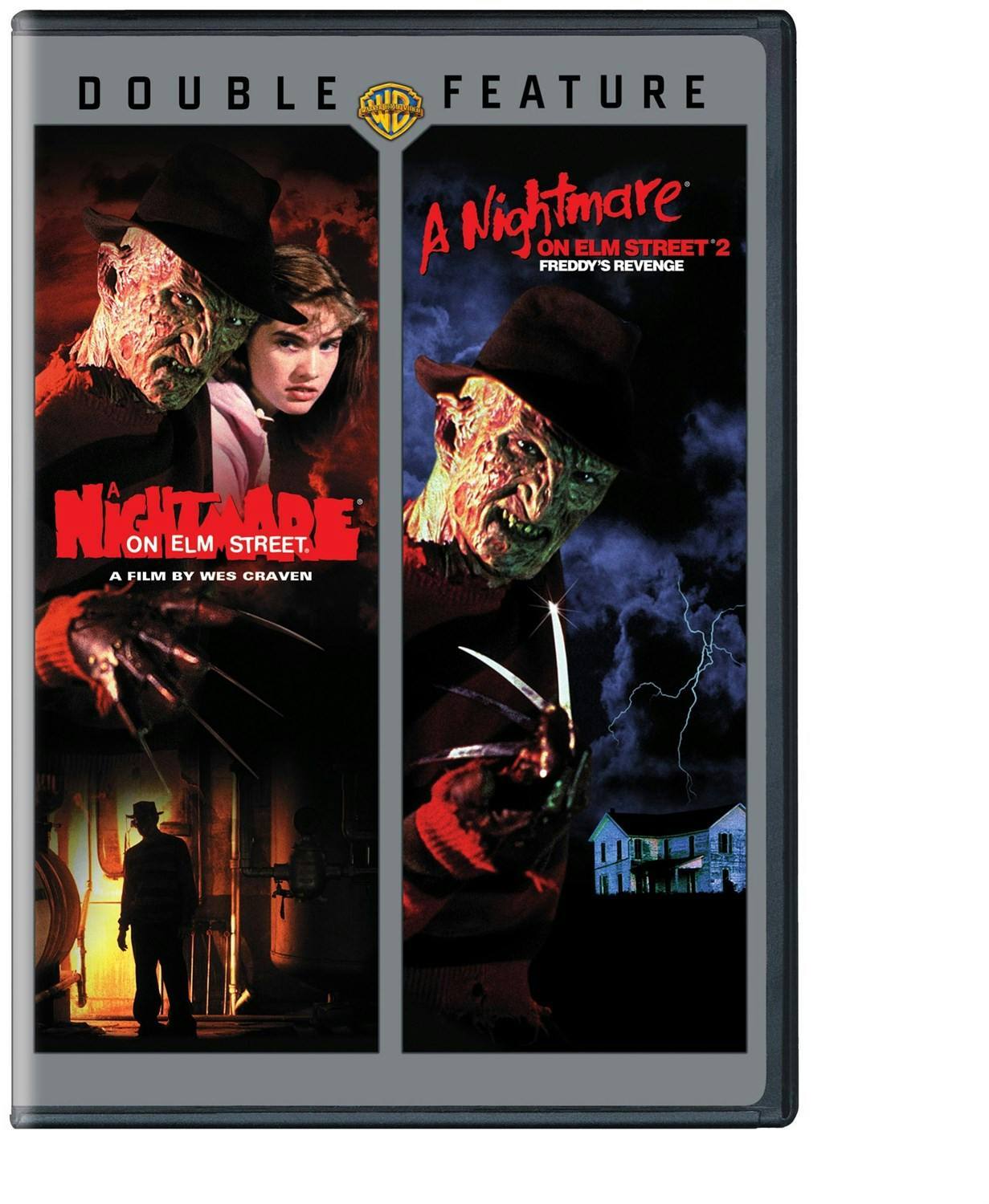 Front. A Nightmare On Elm Street 1-2 (DVD Double Feature) [DVD].