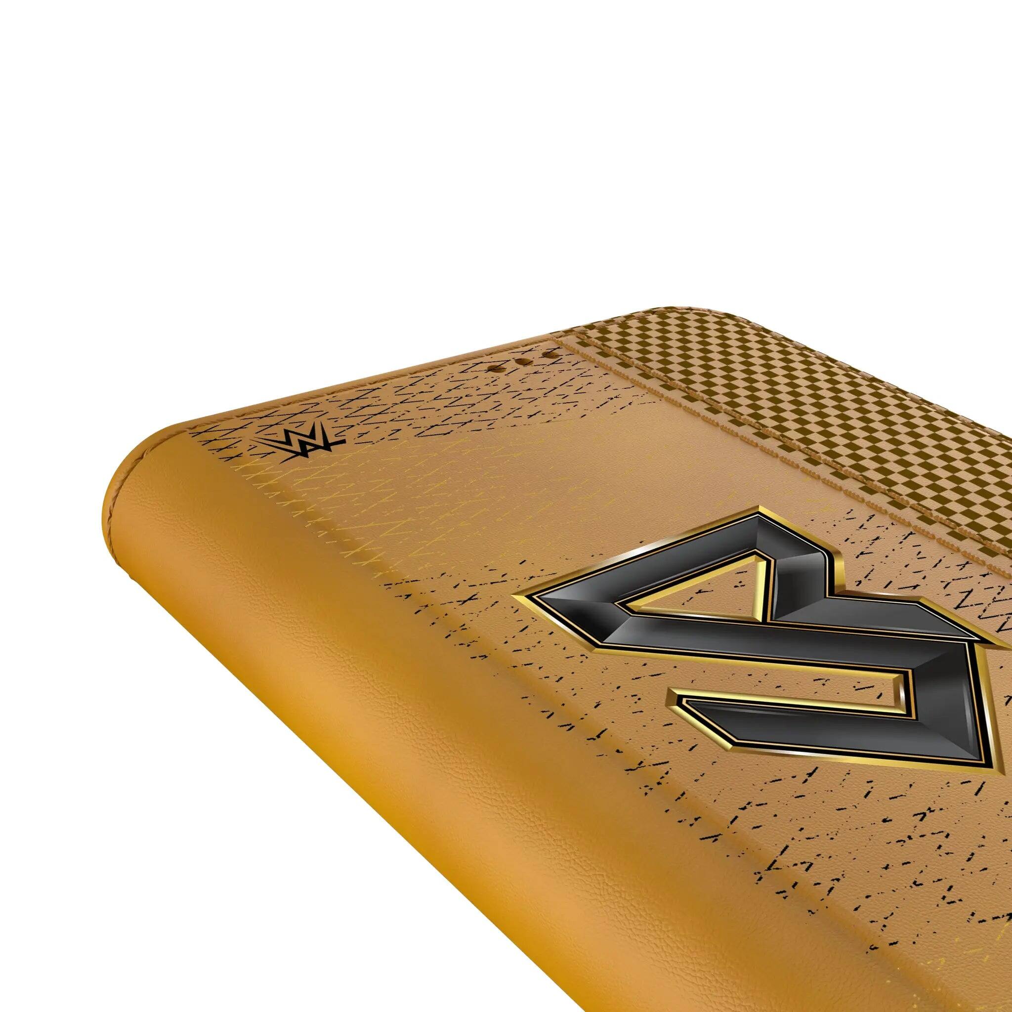 Left. Keyscaper - WWE Steel Folio Phone Case - Samsung Galaxy S24 - Seth Freakin Rollins.