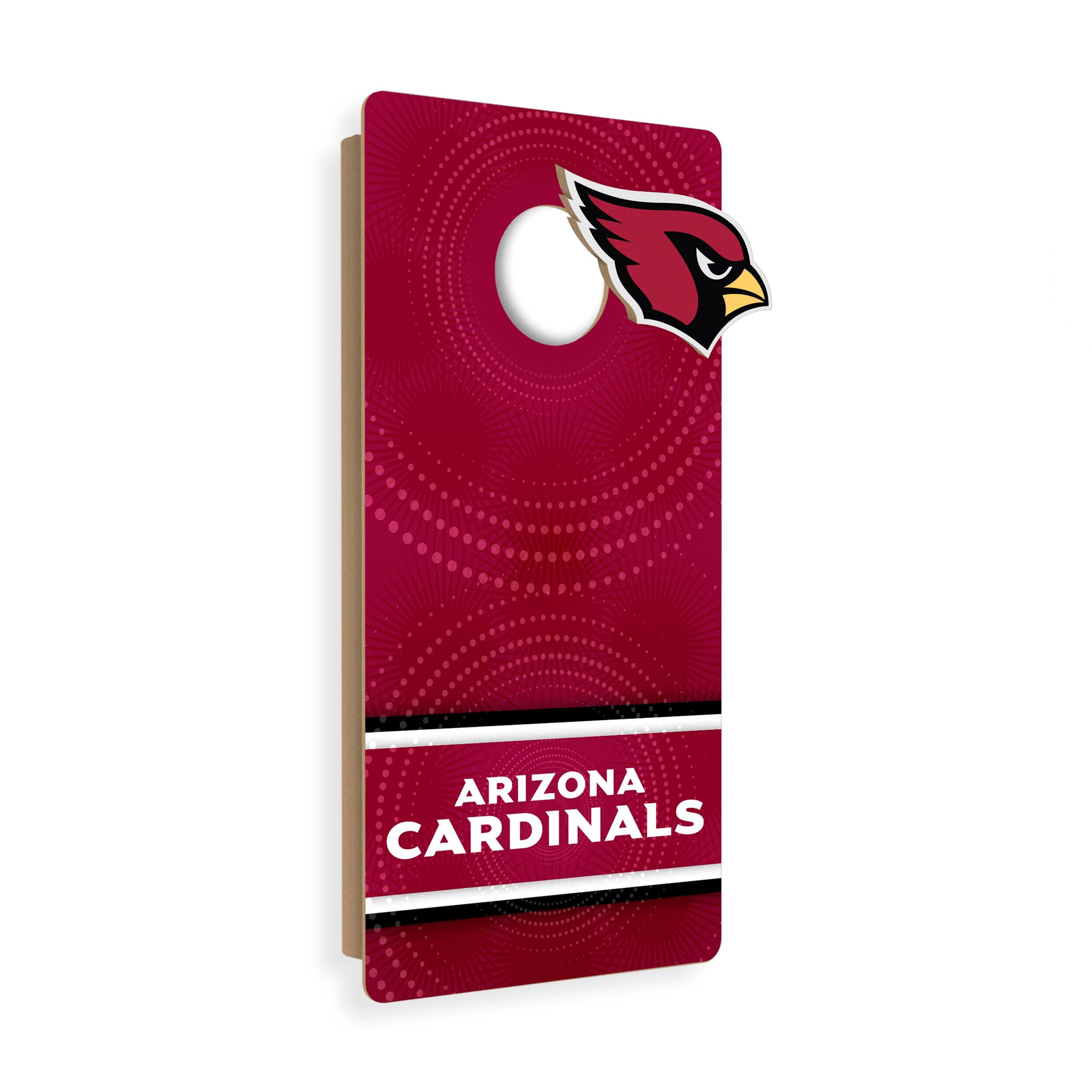 Arizona Cardinals Wall Hanging Cornhole Board