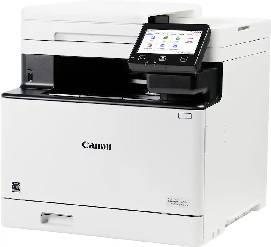 Canon Color Canon imageCLASS MF753Cdw II Wireless Duplex Color All In One Laser ...