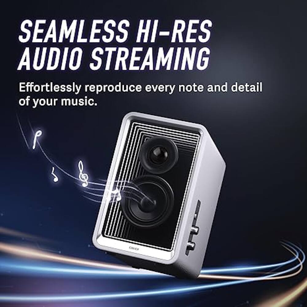 Seamless Hi-Res Audio Streaming: Effortlessly reproduce every note and detail of your music.
