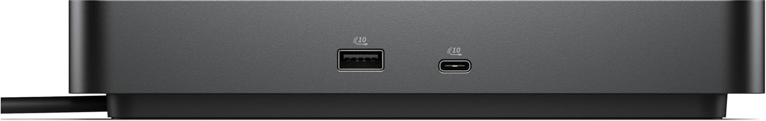Alt View 5. Dell - Dell Pro Smart Dock SD25 - for Desktop PC, Notebook - Charging Capability - 180 W - USB Type C - 4 Displays Supported.