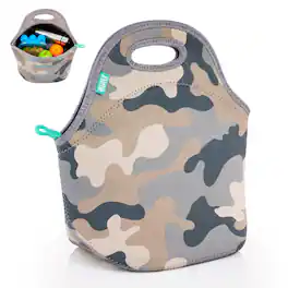Built - Gourmet Getaway Lunch Bag - Grey Camo
