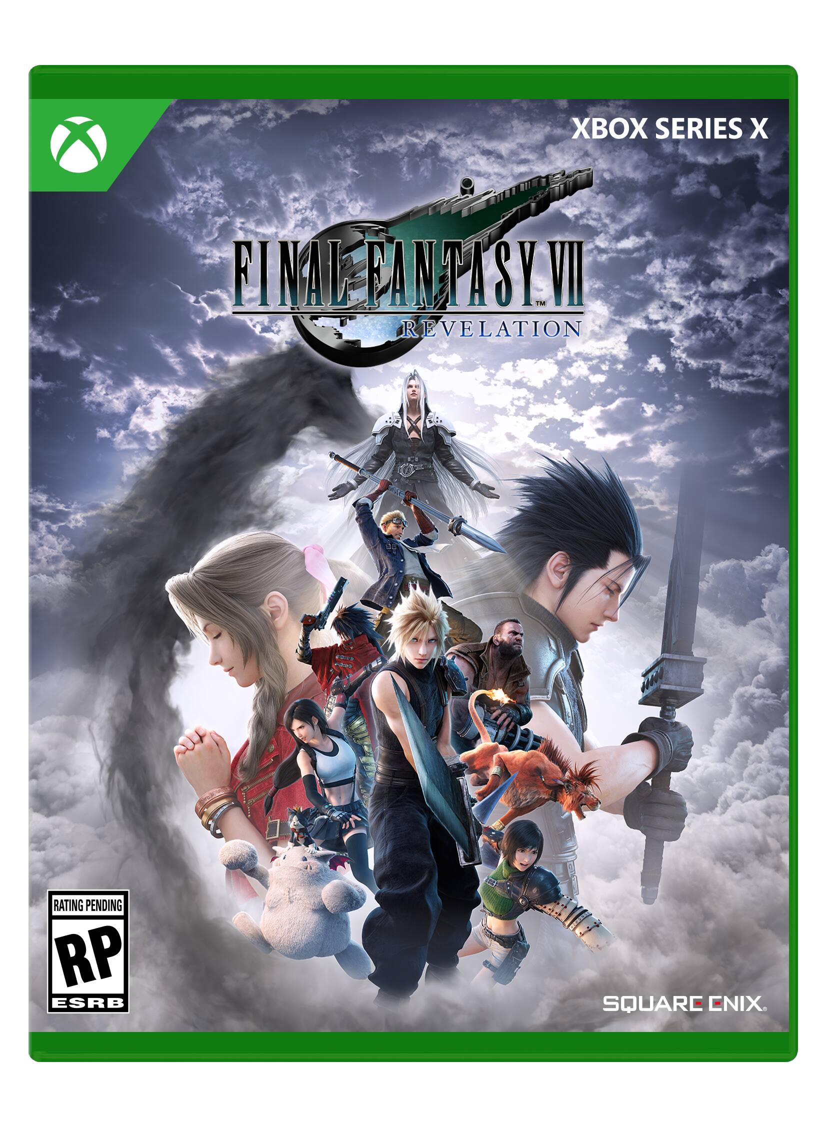XBOX SERIES X  
FINAL FANTASY VII REVELATION  
RATING PENDING RP ESRB  
SQUARE ENIX - RP (Rating Pending)
