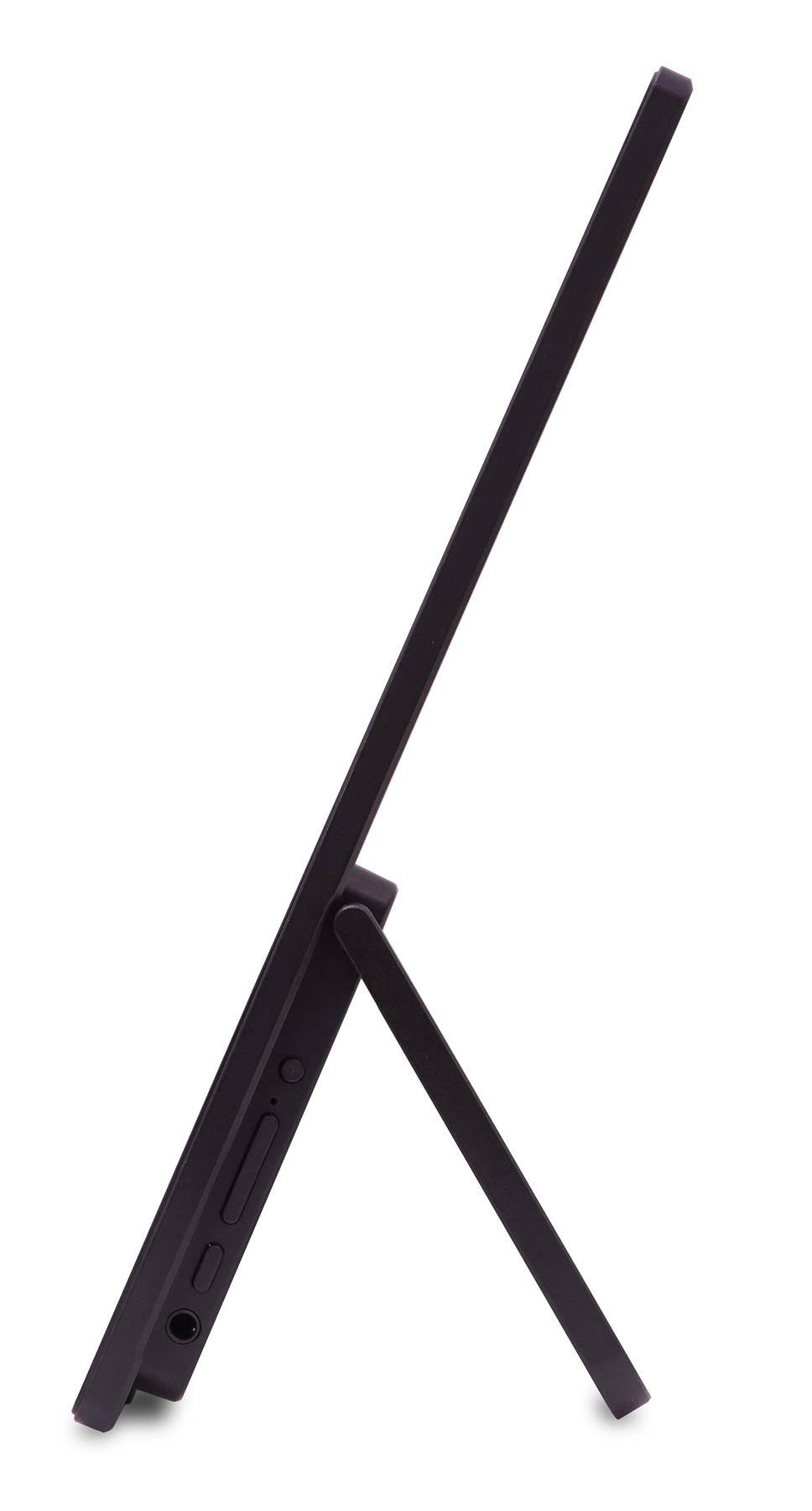 Back. AOpen - PM161Q Abmiuuzx 16" LCD Portable Monitor 60Hz 1920 x 1080 Full HD - Black.