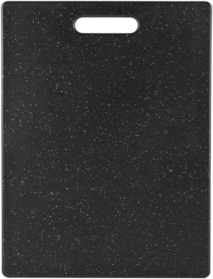 Front. PARKER SLATER - Dexas Cutting Board, Midnight Granite, 11" x 14.5", Durable Plastic.