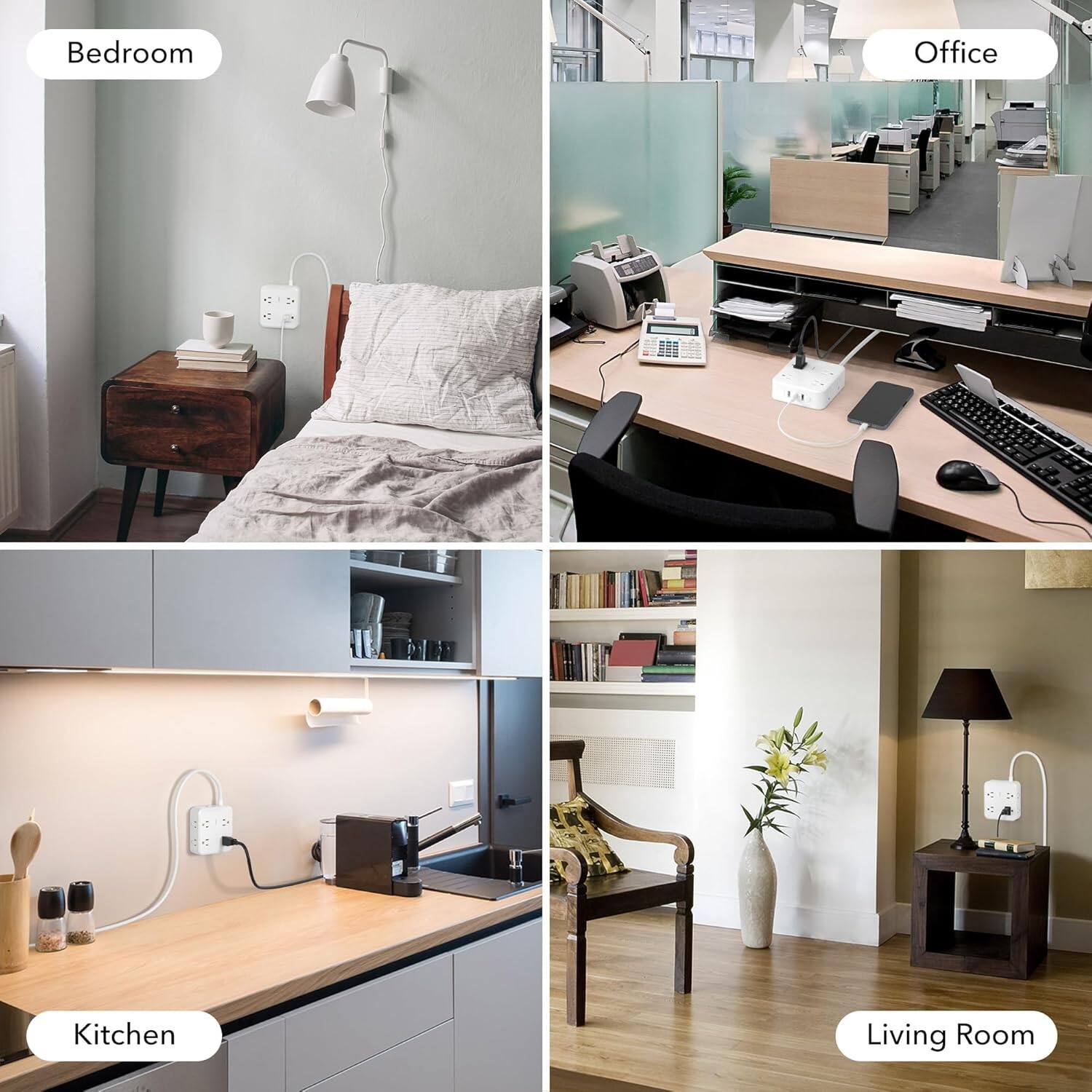 - Bedroom
- Office
- Kitchen
- Living Room