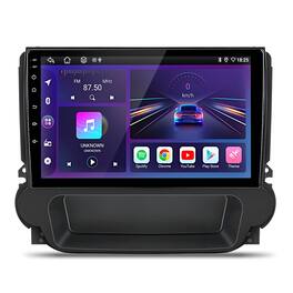Junsun - For Chevrolet Malibu 2012-2015 9" Car Stereo Radio 8 Core 6+128GB Android 15 carplay GPS Navi WIFI FM SWC RDS Bluetooth - Black