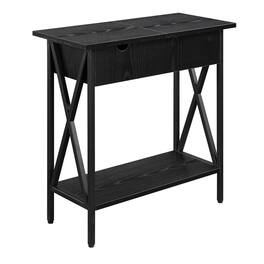 Convenience Concepts - Tucson Electric Flip Top Table - Black/Black