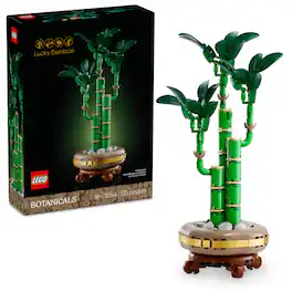 LEGO - Botanicals Lucky Bamboo Building Set for Adults 10344