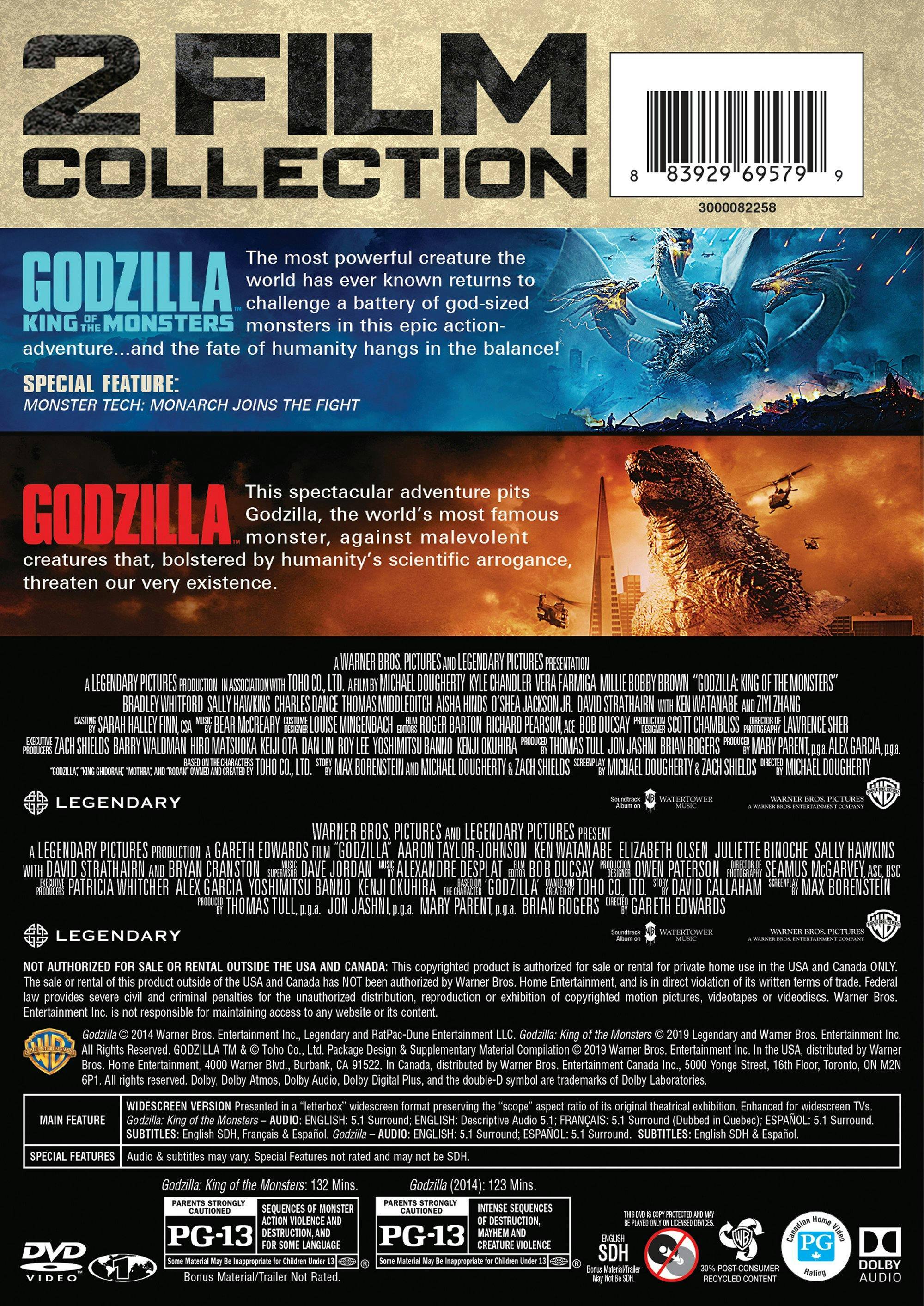 Angle. Godzilla/Godzilla: King of the Monsters (DVD Double Feature) [DVD].