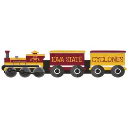 Fan Creations - Iowa State Cyclones 6'' x 24'' Train Cutout Sign - Multicolor