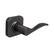 Back. Yale - Yale Assure Lock 2 Touch Keypad with Wi-Fi and Norwood Lever in Black Suede - Black Suede.