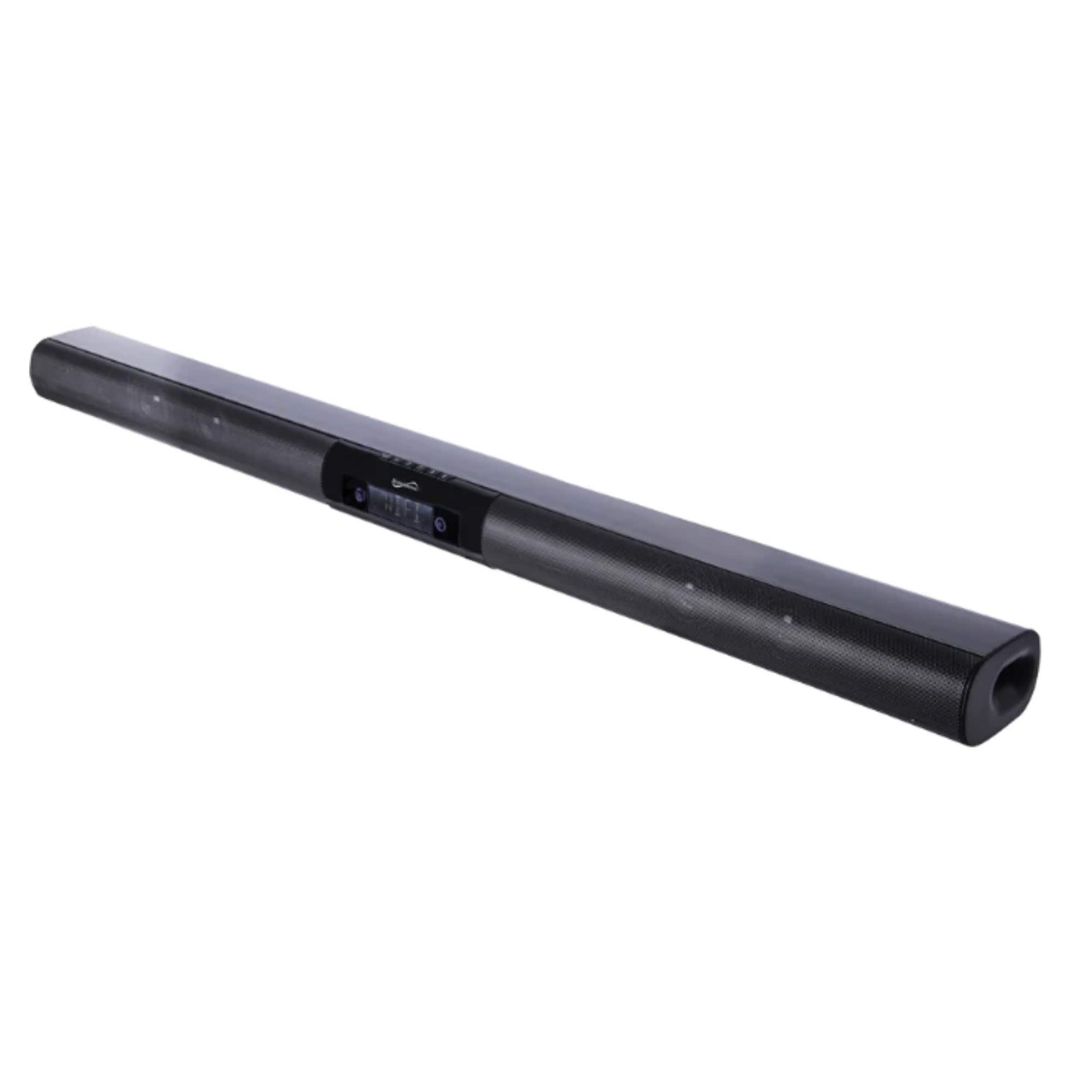 Front. Supersonic - 37" Premium Optical Bluetooth SoundBar System with Voice Control - Black.