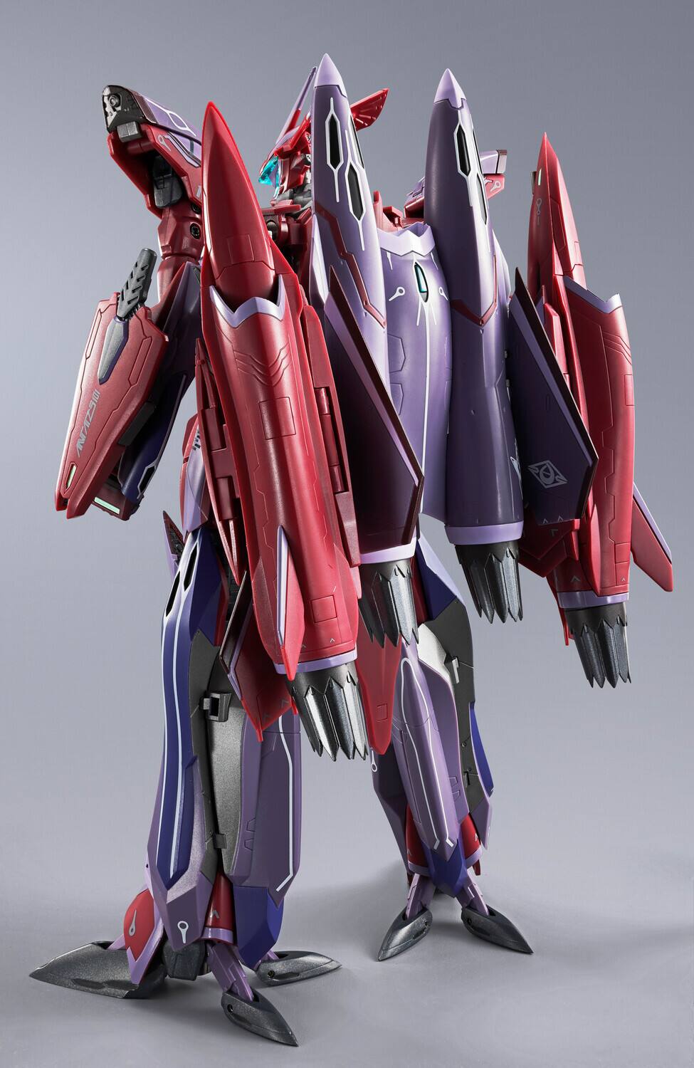 Alt View 2. Bandai - Tamashii Nations - Macross - DX Chogokin - VF-27ySP Super Lucifer Valkyrie (Brera Sterne use) - Collectibles - Multicolor.