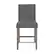 Front Zoom. CorLiving - Laura Fabric Counter Height Barstool - Gray.