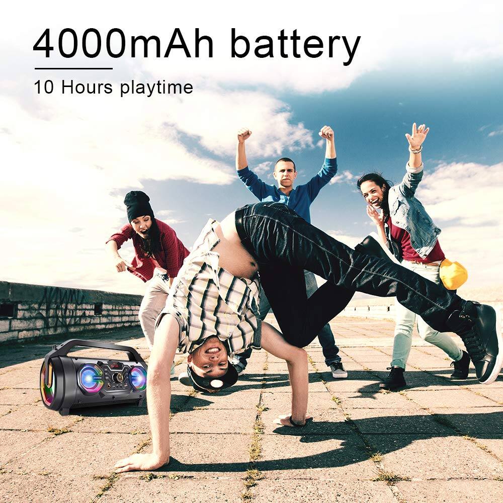 4000mAh battery  
10 Hours playtime