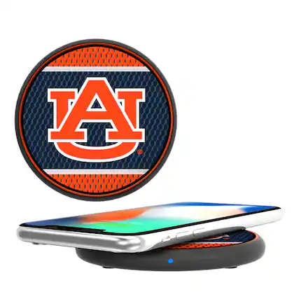 Front. Keyscaper - Auburn Tigers Wireless Charging Pad - Multicolor.