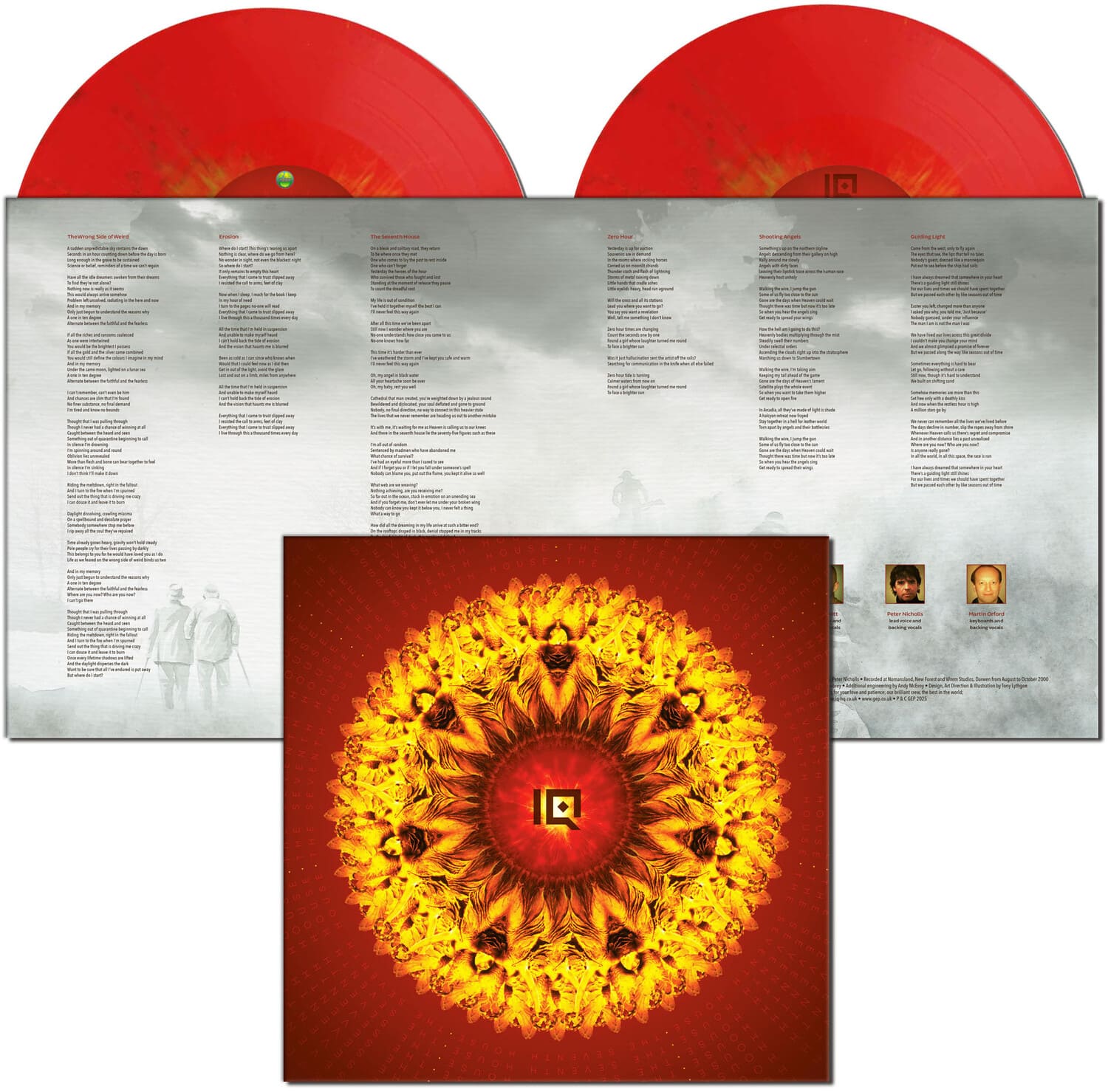 IQ - Seventh House - Blue Marble Vinyl In Gatefold Sleeve With Black Poly-Lined Inners   - VINYL LP price history on PriceWatchPro