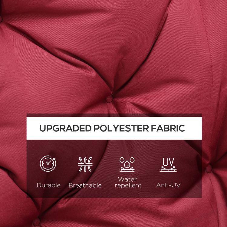 UPGRADED POLYESTER FABRIC

- Durable
- Breathable
- Water repellent
- Anti-UV