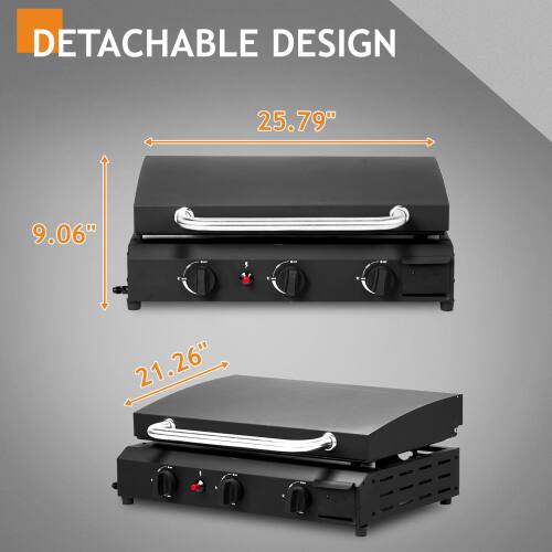 DETACHABLE DESIGN  
25.79"  
9.06"  
21.26"