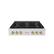 Front. ZLINE - 36 in. Wide 6 Burner Autograph Satin SteelParamount Rangetop with with Bronze Accents (PSRTSZ-36-CB) - Satin Stainless Steel.