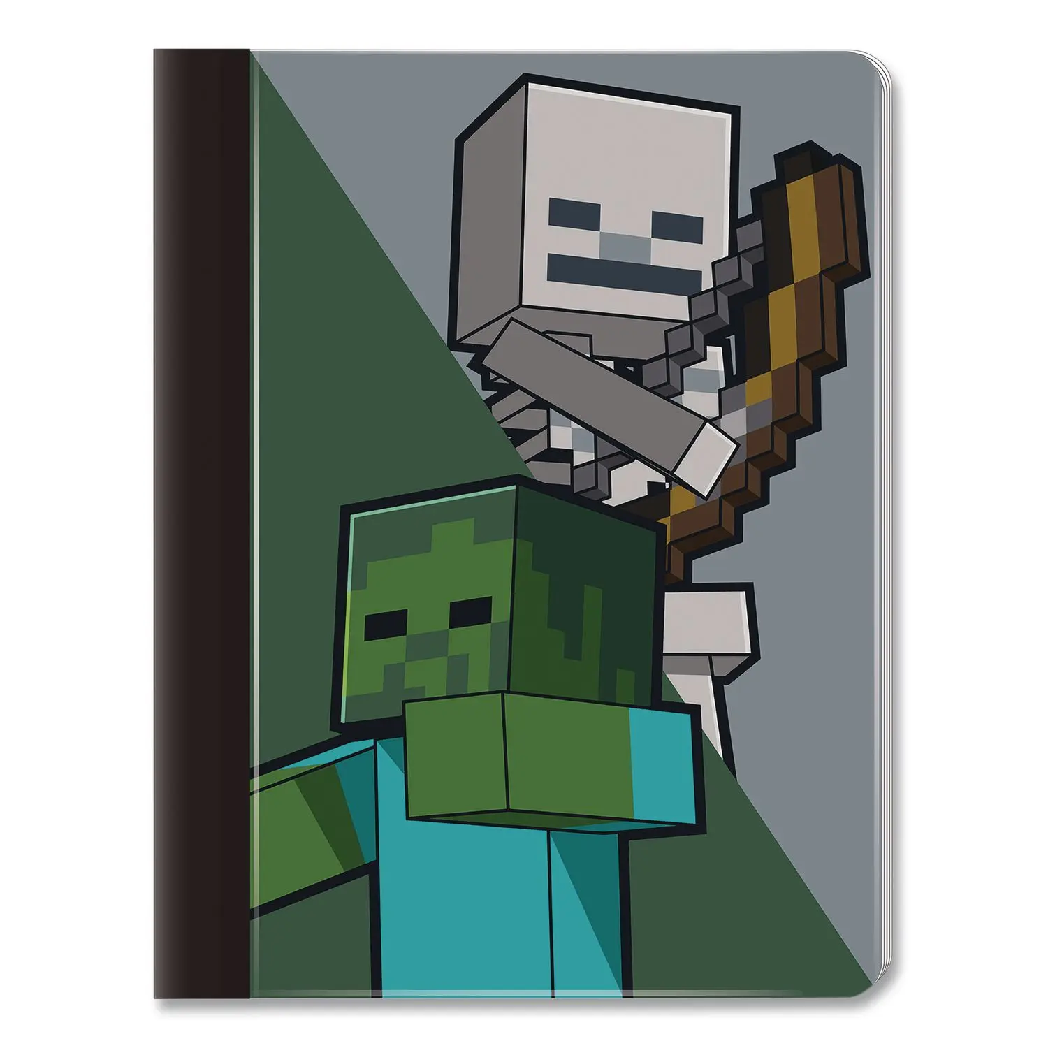 Innovative Designs Licensed Composition Book Minecraft Wide/Legal Rule ...